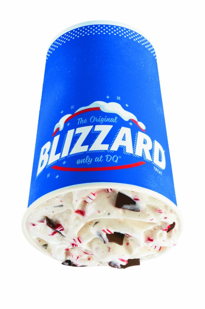 Candy Cane Chill Blizzard® Treat · Peppermint candy cane pieces and choco chunks blended with our world-famous soft serve to Blizzard® perfection.