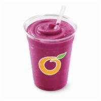 Premium Fruit Smoothie · Real fruit blended with low-fat yogurt and sweetener.