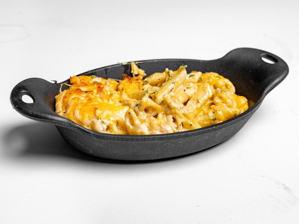 Crab Mac · Jumbo lump crab and our 6 cheese Gouda mac. Our sides are made fresh daily. Served in 6 oz. containers.
