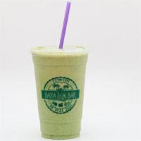 2. 20 oz. Kale Smoothie · organic kale, banana, pineapple, honey, coconut milk, apple juice.
