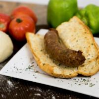 Italian Sausage Sandwich · Mild sausage link, french bread, marinara sauce or au jus.