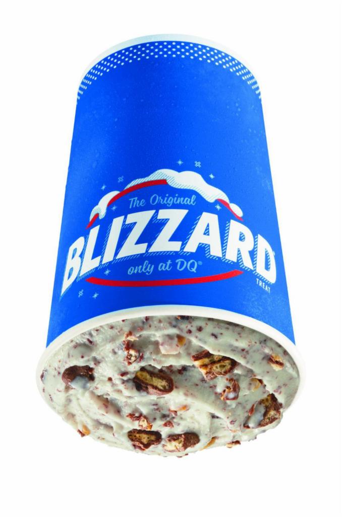 Nestle® Drumstick with Peanuts Blizzard® Treat · Choco covered Drumstick cone pieces and chopped peanuts blended with our world-famous vanilla soft serve to Blizzard® Perfection