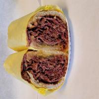 Pastrami Sandwich  · Smoked and cured beef sandwich. . 