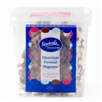 24. oz Dark Chocolate Popcorn · Our chocolate covered popcorn is a true original. Enjoy this delectable treat in this 24 oz....