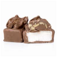 Rocky Road Milk Chocolate · This scrumptious 3.5 oz. treat mixes homemade marshmallow and roasted walnuts and surrounds ...