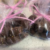 Bag of Mini Chocolate Dipped Oreos · 12 mini Oreos dipped in milk chocolate with sprinkles. (white chocolate is not available in ...