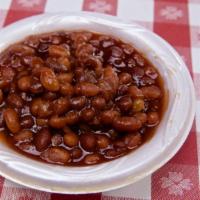 Baked Beans · Cooked in an oven.