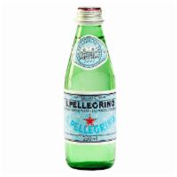Sparkling Water, 250ml  · San Pellegrino's small sparkling water, glass bottle.
