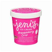 Jeni's Brambleberry Crisp Ice Cream (1 Pint) · Oven-toasted oat streusel and a sweet-tart “brambleberry” jam of blackberries and blackcurra...