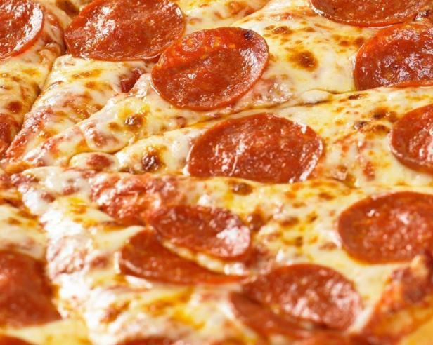 Large Pepperoni Pizza · 12 slices. Pizza sauce, mozzarella, and pepperoni.