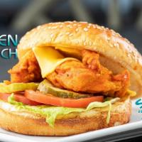4. Spicy Chicken Sandwich · Lettuce, tomato, and mayonnaise