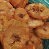 Fried Green Plantains or Sweet Plantains · Tostones o Maduros