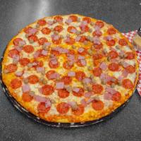 4 Meats Pizza · 