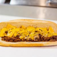 Philly Cheese Steak · Grilled steak, onion, mushroom, and American cheese.
