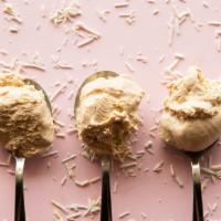 Pint Coffee and Donuts Ice Cream · A delicious and uplifting coffee ice cream made with coffee from the kookaburra and chopped ...