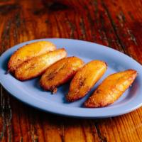 Maduros (VG, GF) · 5 pieces. Sweet plantains. Contains soy. We cannot make substitutions.