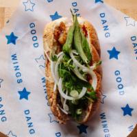 Banh Mi by Dang Good Wings All Day · By Dang Good Wings All Day. Vietnamese sandwhich with choice of protein, pickled papaya, car...