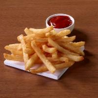 Fries · Add some crispy fries with or without our delicious seasoning. There’s no better wingman.