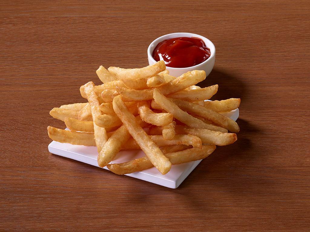 Fries · Add some crispy fries with or without our delicious seasoning. There’s no better wingman.