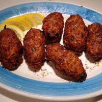 Cypriot Meatballs · Traditional Cypriot meatballs made with ground pork, onions, parsley, shredded potatoes and ...