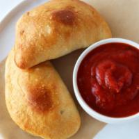 Build Your Own Pepperoni Calzone · 