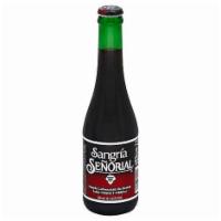 Sangria Senorial · *Non-Alcoholic* This sparkling sangria is prepared with the finest wine grapes, essence of l...