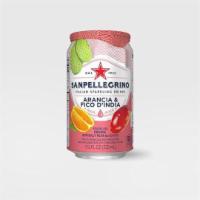 Sanpellegrino Arancia & Fico D'India · Prickly pear – the spiky fruit that hangs like jewels on the cactus trees in the sunny Medit...