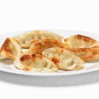 6 pork potstickers · 6 pork potstickers stuffed with pork and cabbage. 