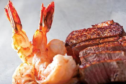 Samurai Treat · Filet mignon and colossal shrimp grilled to perfection with lemon.