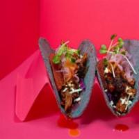 The Trio Taco · Mix and match today's menu with 3 tacos of your choice. Vegetarian. Vegan. Gluten free.