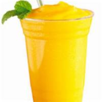 Mango Smoothie · Real fruit smoothie