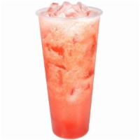 Watermelon Fruit Tea · Fresh watermelon blended with green tea.