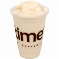 Banana Smoothie · A mix of fresh banana and banana powder ice blended with milk.