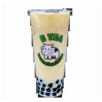 4. Flavored Milk Tea w/ Boba · Includes Green tea base and choice of flavor