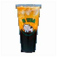 6.Thai Iced Tea w/ Boba · Thai Iced tea boba 