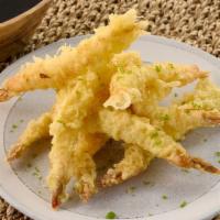 HK Shrimp Tempura (8 Pieces) · Crunchy tempura shrimp.