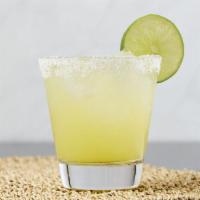 YUZU MARGARITA 16oz  · (2 SERVINGS)
Altos Blanco Tequila, Combier Liqueur d'Orange, Lemon sour and Yuzuya Honten Yuzu