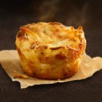 Twice-Baked Hash Brown · Crispy shredded potatoes mixed with mozzarella, provolone, cheddar, parmesan, asiago, and ro...