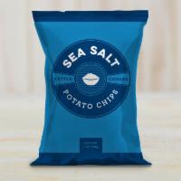 Sea Salt Kettle Chips · A bag of classic, sea salt kettle chips.