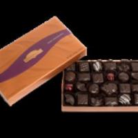 Assorted Dark Box · For the true dark chocolate connoisseur, a selection of dark chocolate buttercreams, dark ch...
