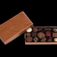 Small Assorted Box · A single layer of nutty clusters, melt-in-mouth butter creams and meltaways, all in milk and...