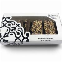 Milk Almond Toffee Bars 8oz. · Kilwins milk almond toffee barstools feature buttery toffee enrobed in Kilwins heritage milk...