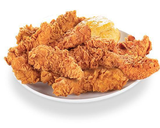 Tenders Family Meal · 12 pieces Cajun tenders, 6 biscuits and family fries.