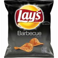 Lay's BBQ · Zesty, smokey Barbecue flavor in every crunchy bite made with farm-grown potatoes will trans...