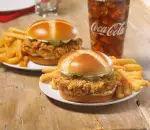 XL Chicken Sandwich Combo · We crafted a sandwich using our legendary hand-battered chicken filet placed between a honey...