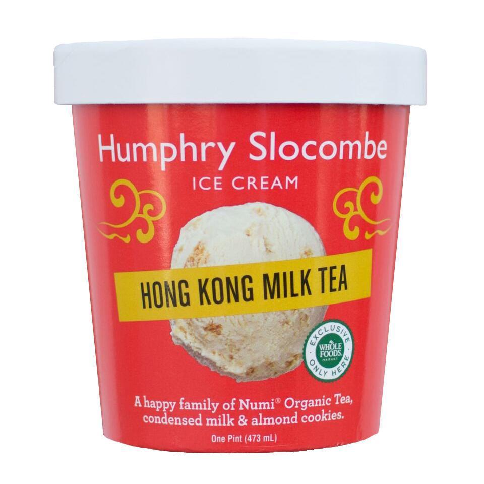 Humphry Slocombe Hong Kong Milk Tea · Black tea ice cream made with housemade almond cookies. Made in partnership with Chef Melissa King. Contains gluten, eggs, dairy, and almonds. We cannot make substitutions.