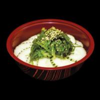  Cucumber Salad · Cucumber, seaweed salad, and sesame with miso dressing.