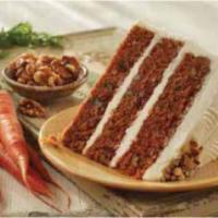Slice: Carrot Cake (contains nuts) · There's no better way to eat your vegetables! We hand shred carrots and mix them up with cin...