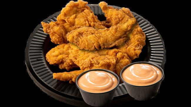 8 Piece Chicken Tenders Box · Includes 8 pieces of Crispy Ranch Chicken Tenders and your choice of two dipping sauces