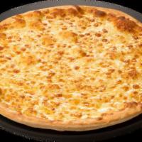 Garlic Cheese Pizza - Medium · Garlic Butter Sauce and Mozzarella Cheese